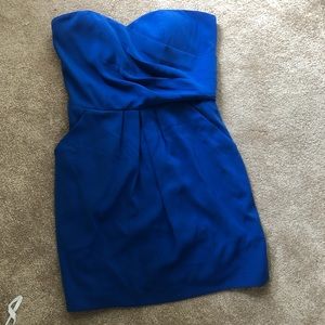 FABLE royal blue short cocktail dress size medium